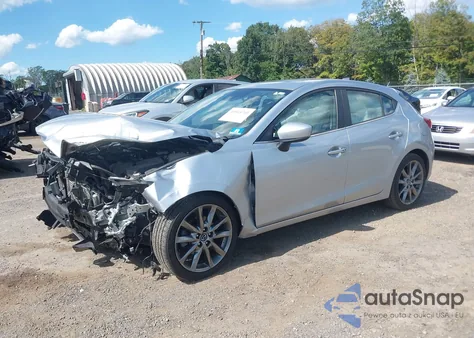 2018 Mazda Mazda3 Touring z USA, uszkodzony, nr VIN 3MZBN1L32JM174444